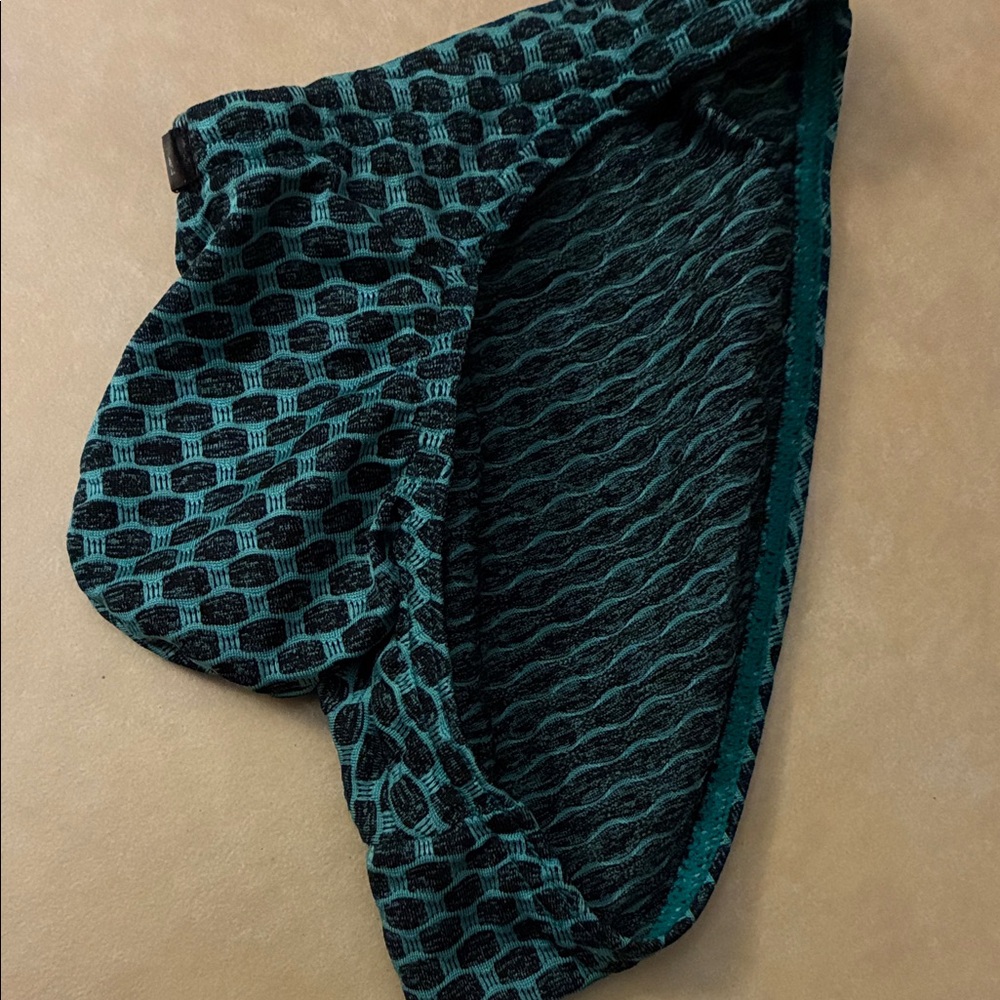 Ikingsky Men's Patterned Bikini in Teal and Black S - Picture 4 of 7